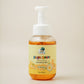 Non-Toxic, Colorful Foaming Hand Soap for Kids. Yellow Foam. Lemongrass Scented.