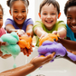 Rainbow collection. Four Pack. Lavender, Sweet Orange, Lime and Lemngrass Foaming Hand Soaps