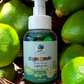 Non-toxic Colorful Foaming Hand Soap for Kids. Green Foam. Lime Scented